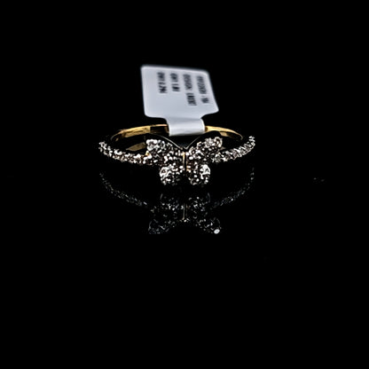 Butterfly Ladies Diamond Ring