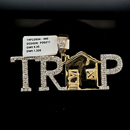 Trap Diamond Pendant