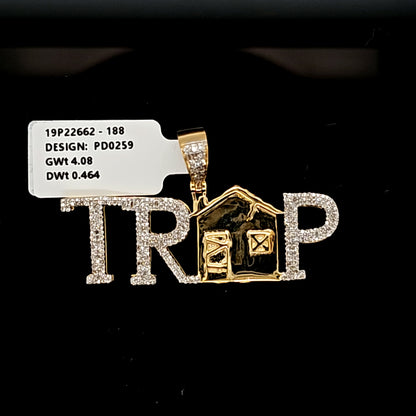 Trap Diamond Pendant