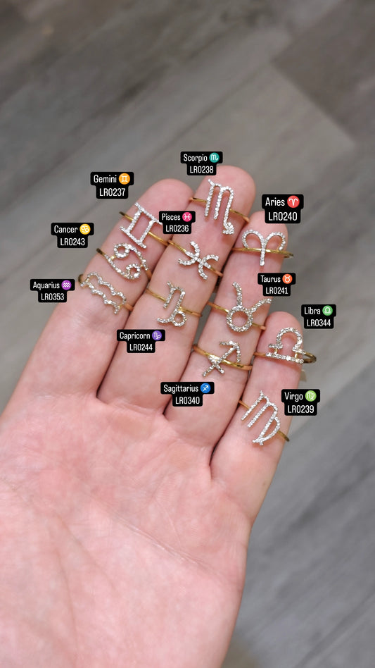 Zodiac Ladys Rings Special