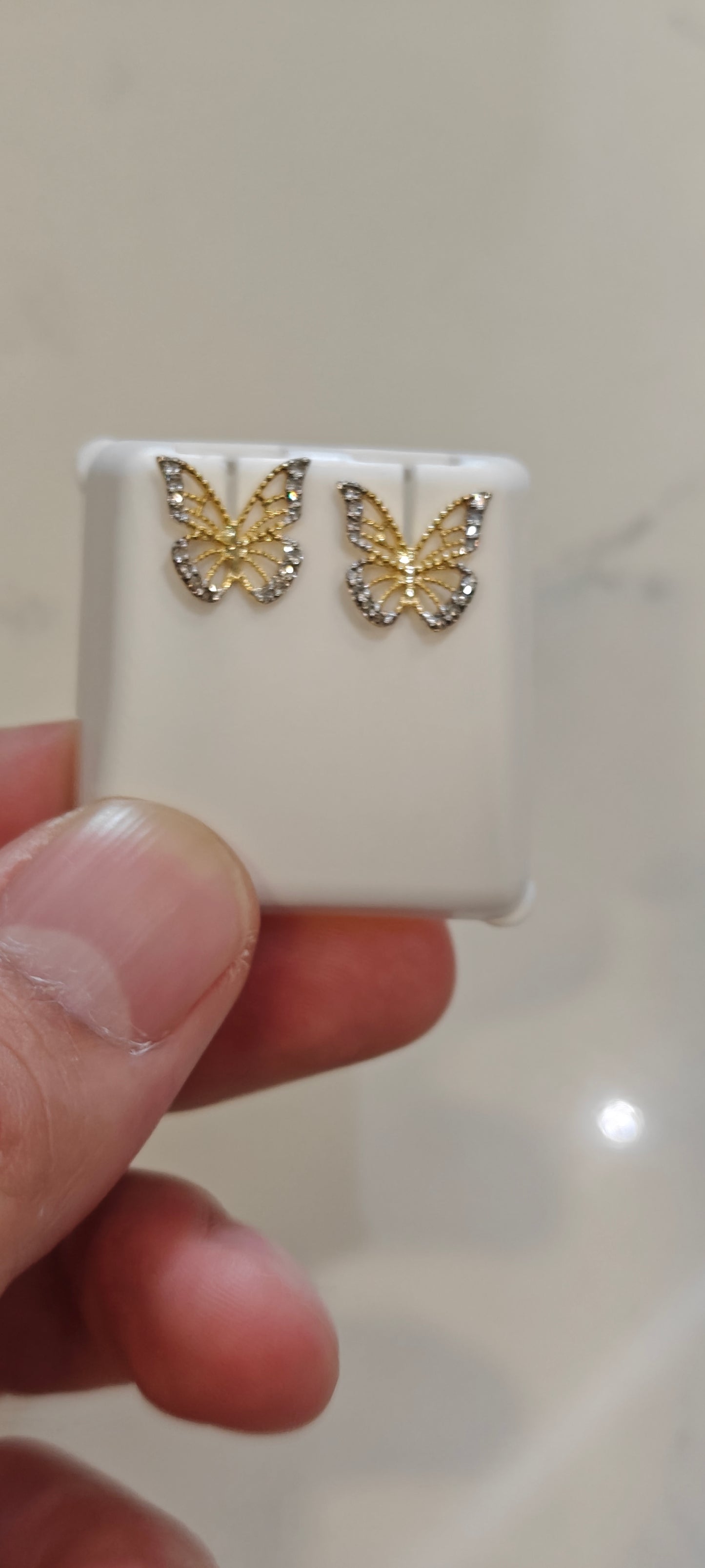 Butterfly Diamond Earrings