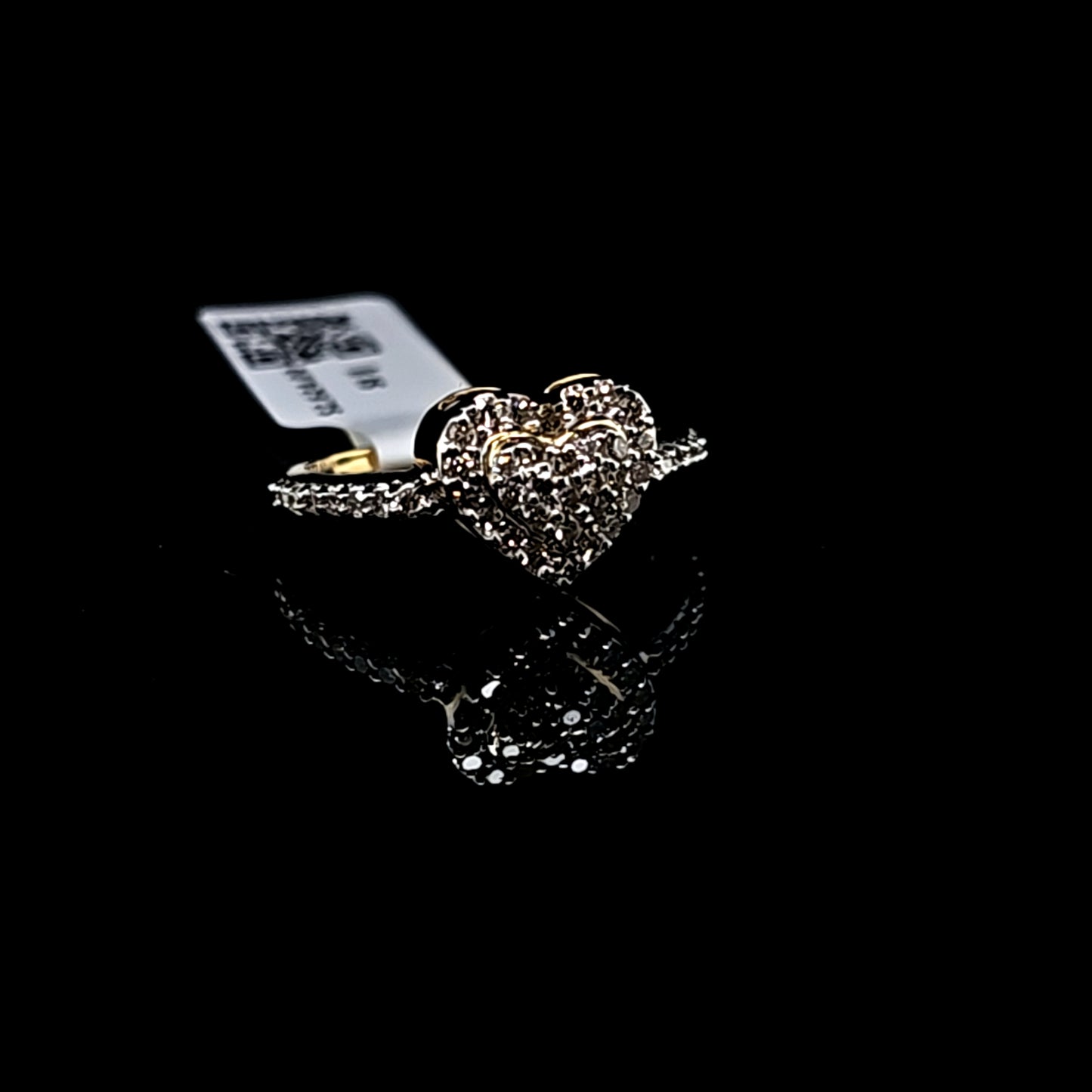 Heart Ladies Diamond Ring