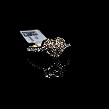 Heart Ladies Diamond Ring