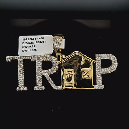 Trap Diamond Pendant