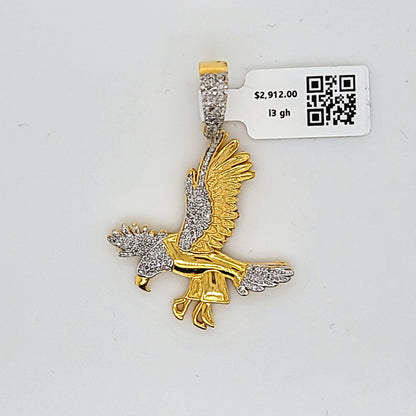 Eagle Diamond Pendant