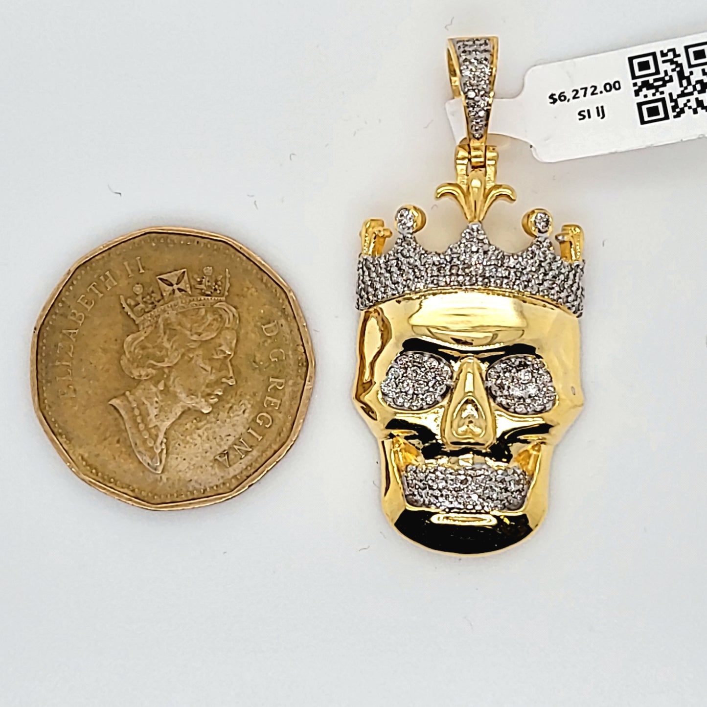 Skull Diamond Pendant