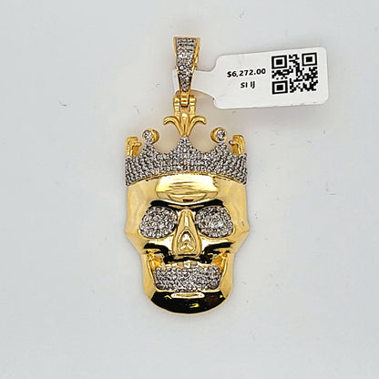 Skull Diamond Pendant