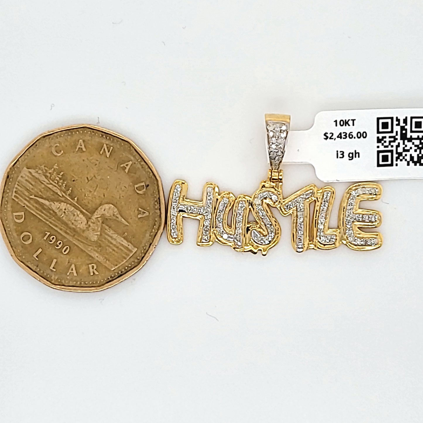 Hustle Diamond Pendant