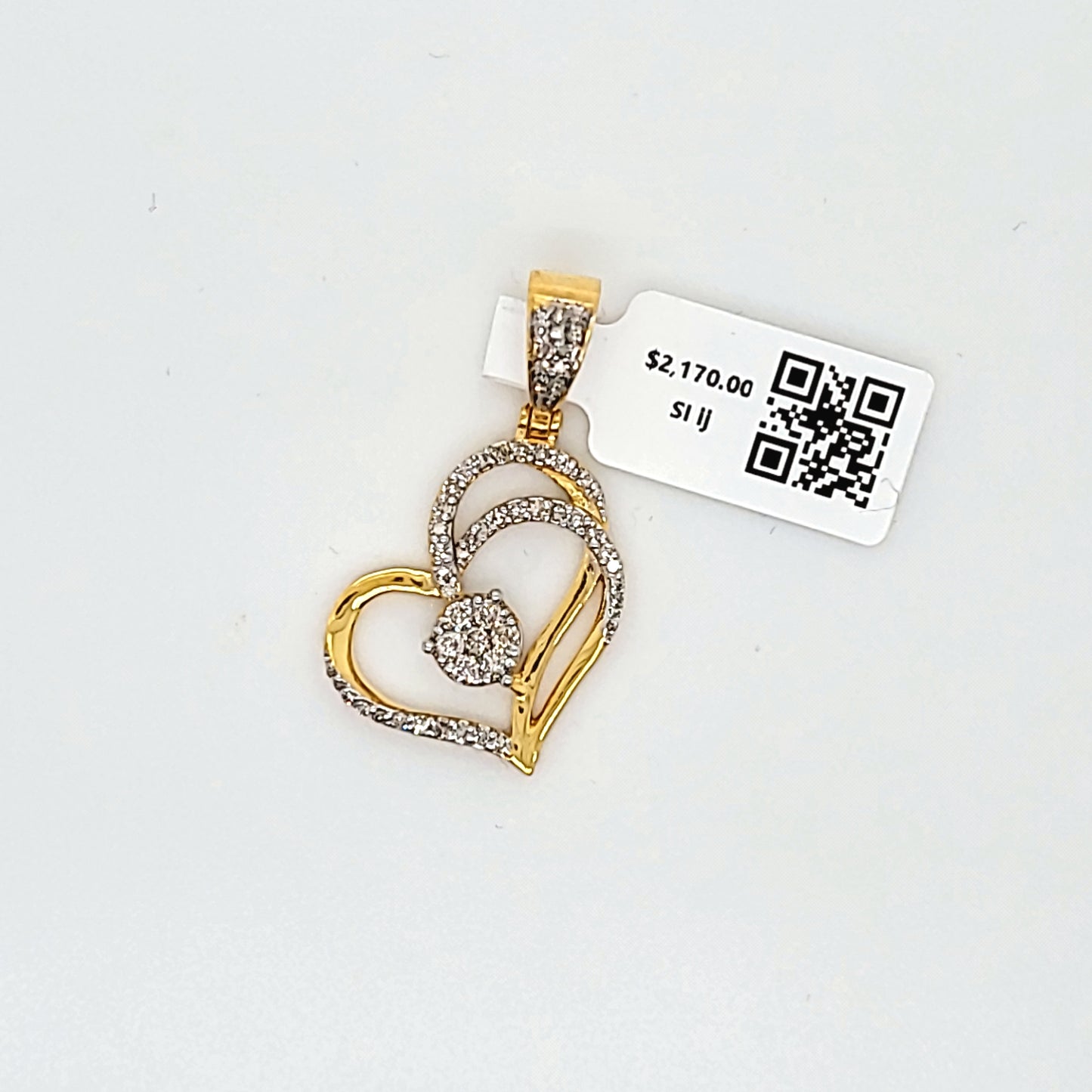 Heart Diamond Pendant