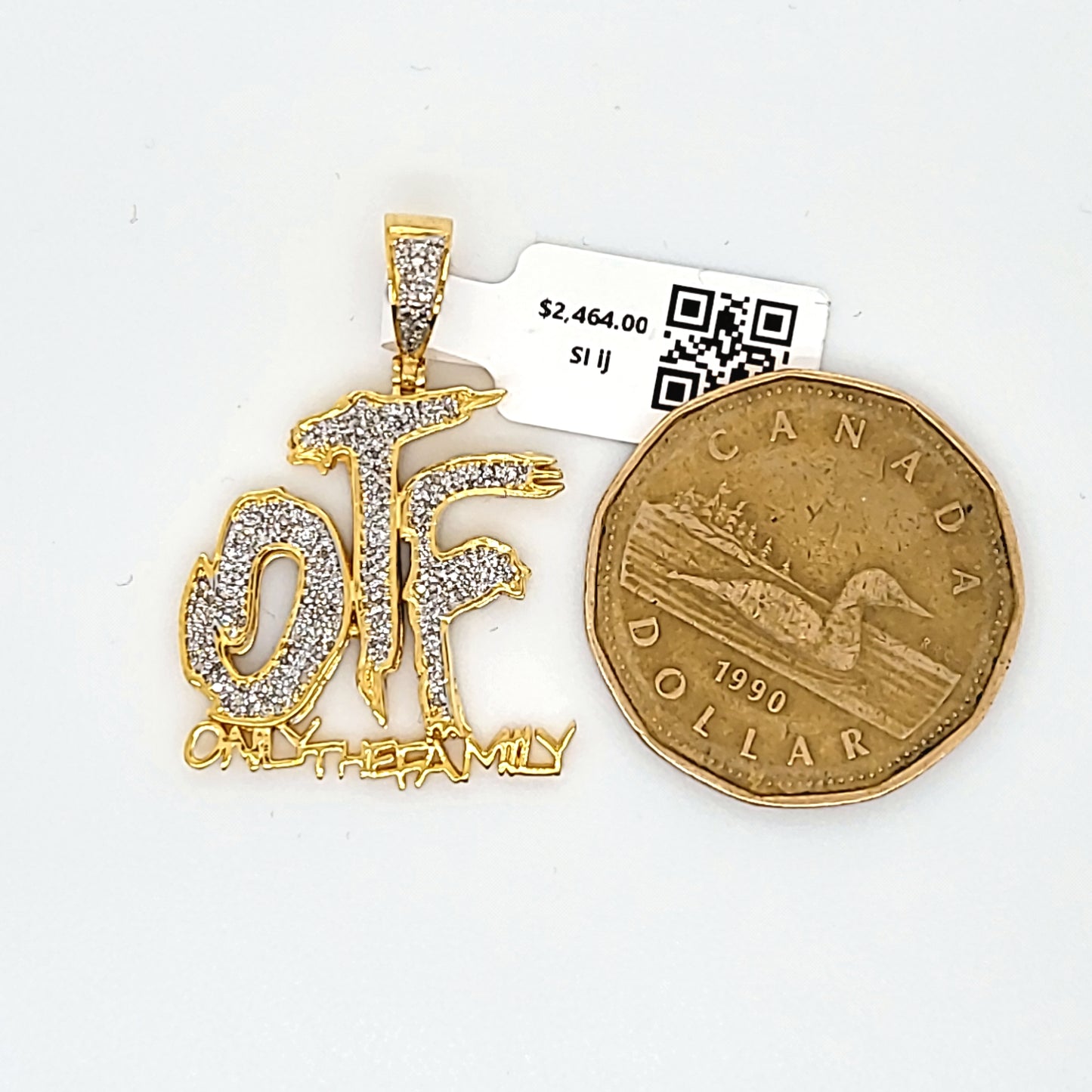 OTF - Only The Family Diamond Pendant