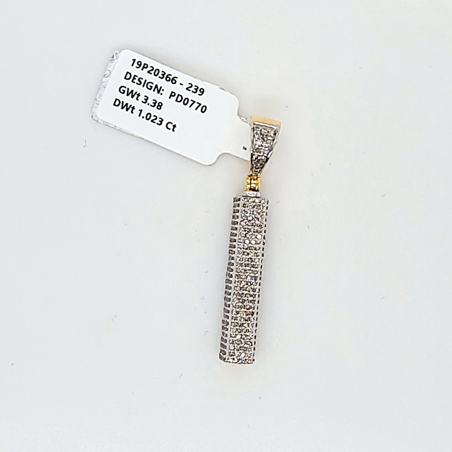 Urn Cremation Memorial Diamond Pendant