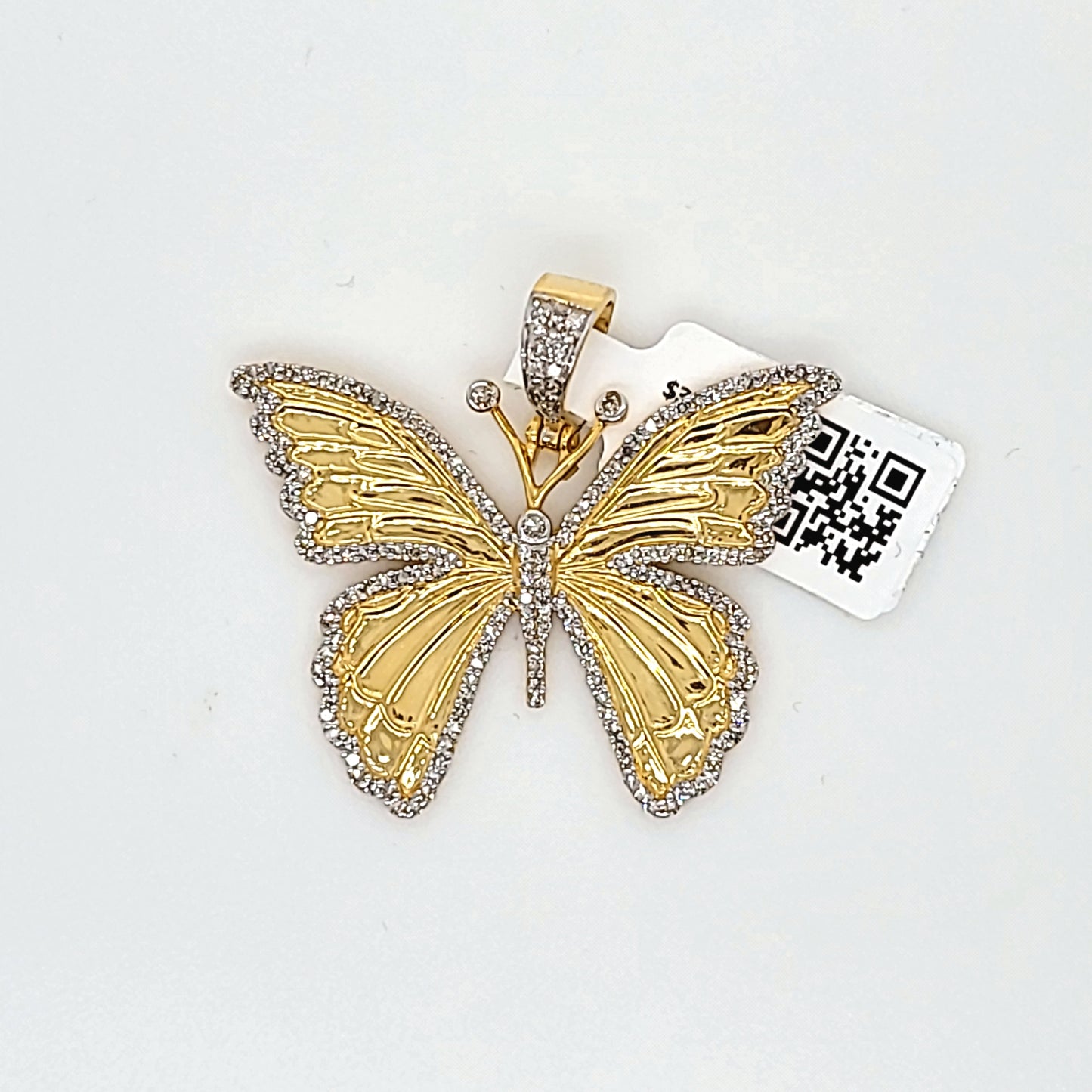 Butterfly Diamond Pendant