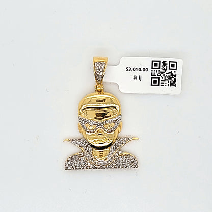 Super Hero Diamond Pendant