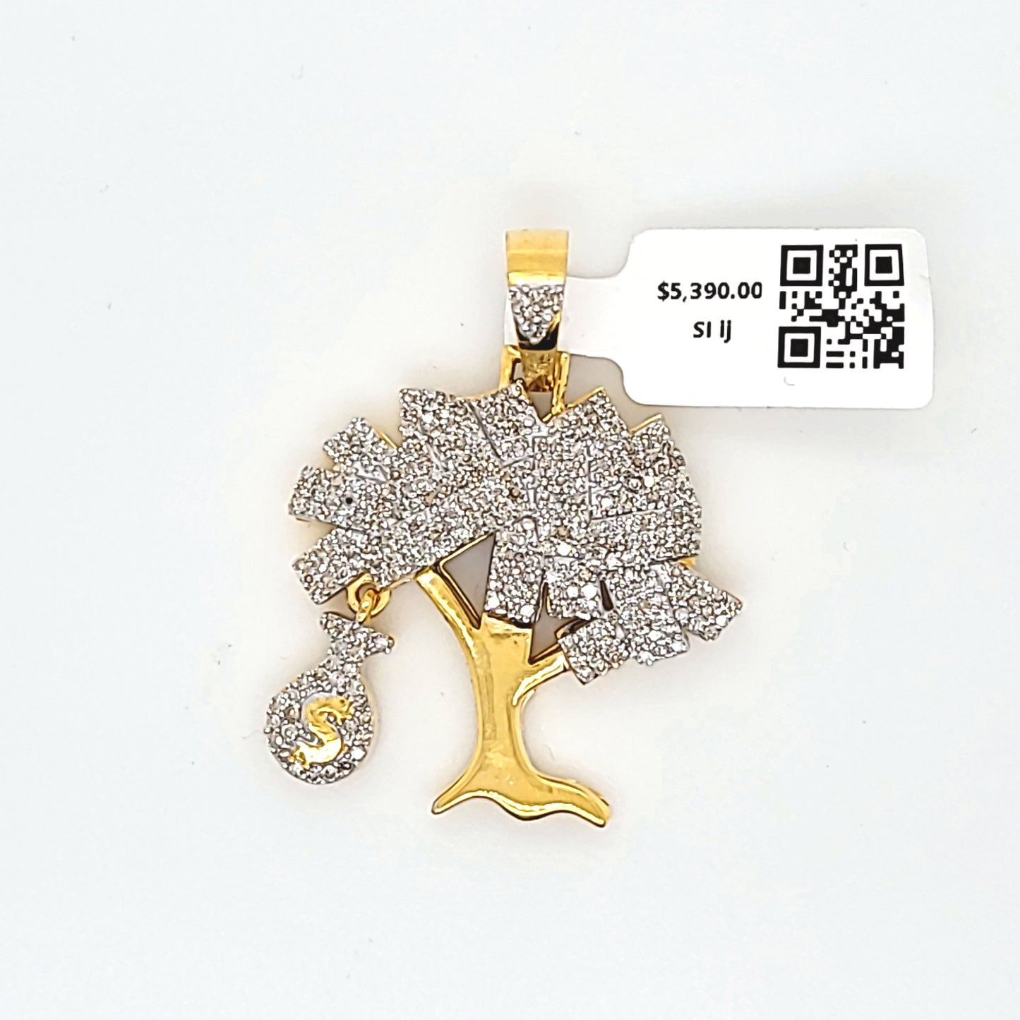 Money Tree Diamond Pendant