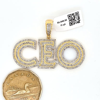 CEO Diamond Pendant