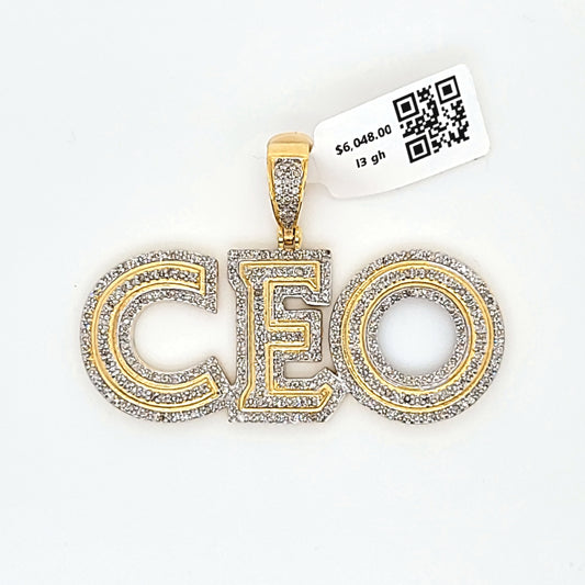 CEO Diamond Pendant