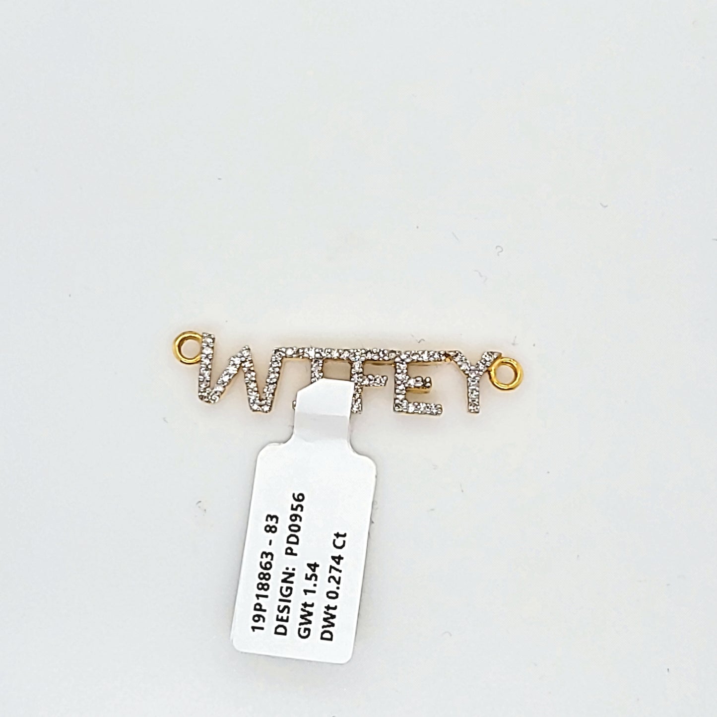 Wifey Diamond Pendant