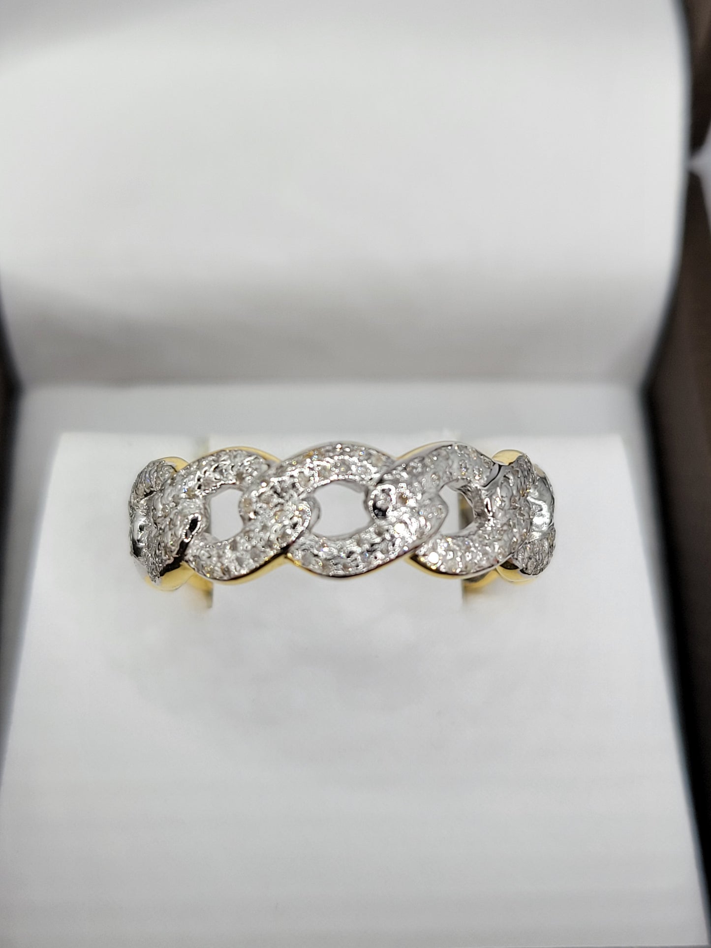 Miami Cuban Mens Diamond Ring
