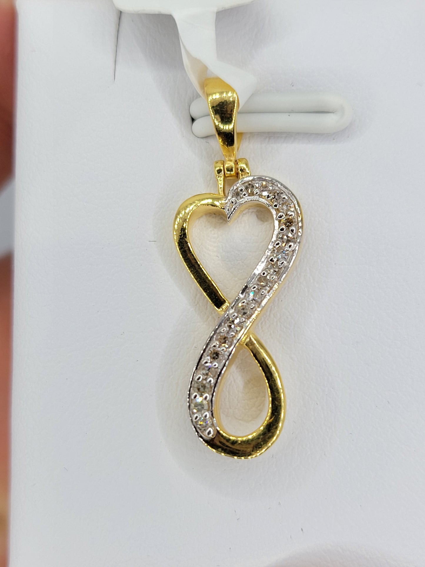 Infinity Diamond Pendant