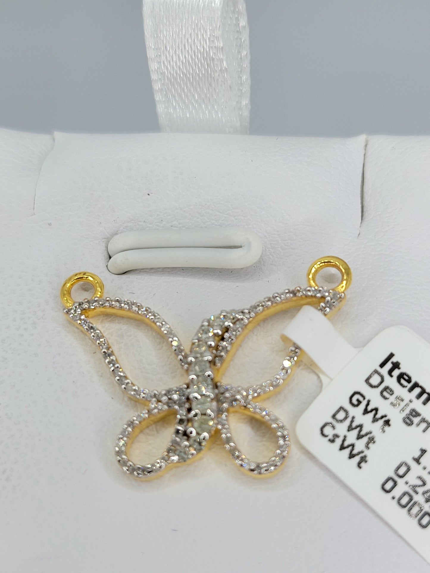 Butterfly Diamond Pendant