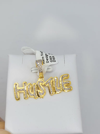 Hustle Diamond Pendant