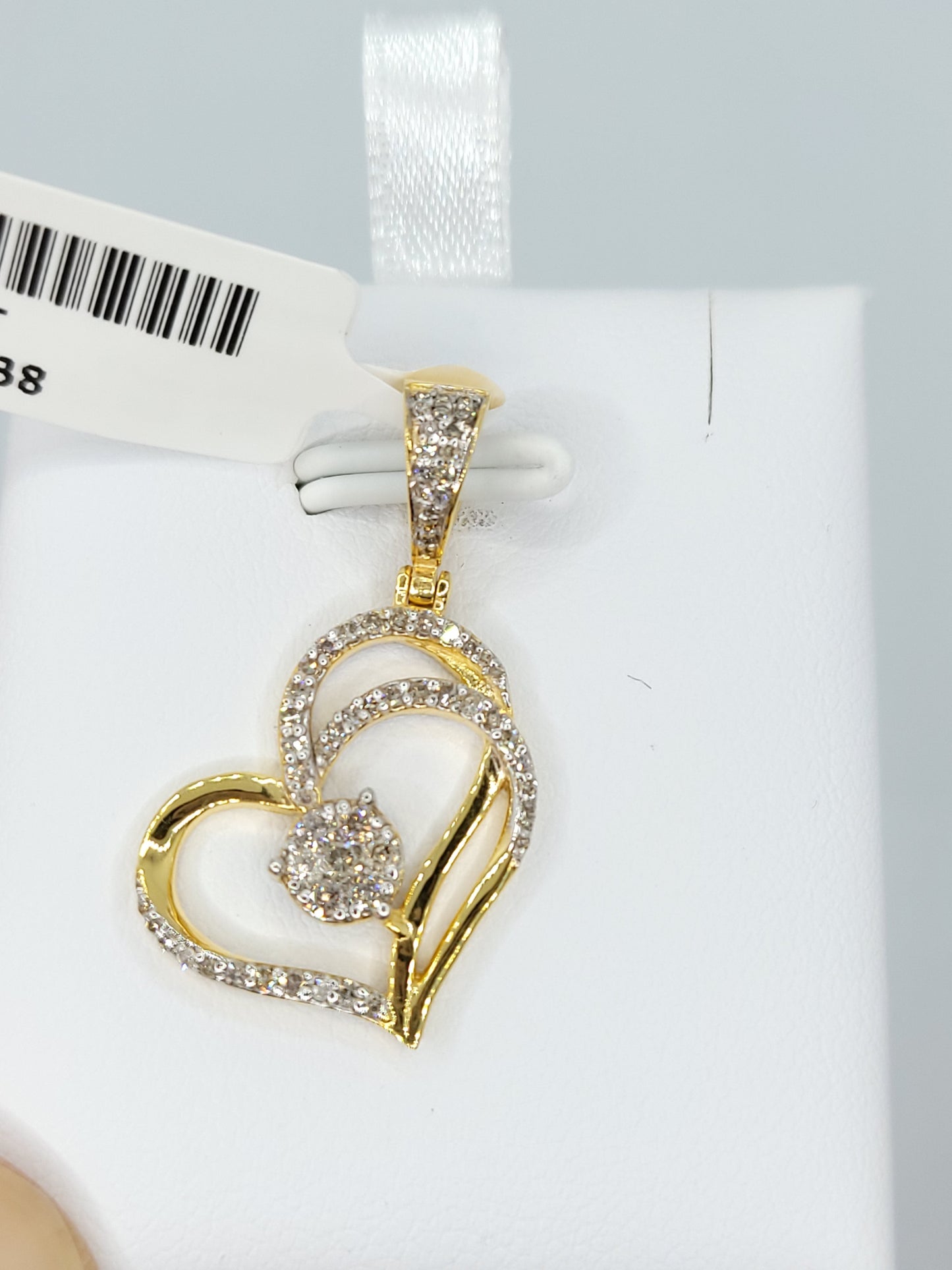 Heart Diamond Pendant