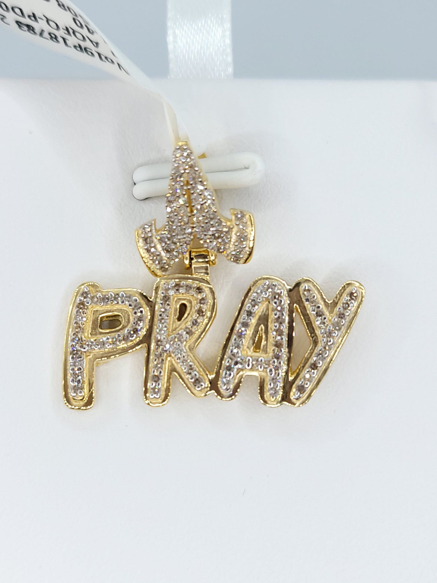 Pray Diamond Pendant