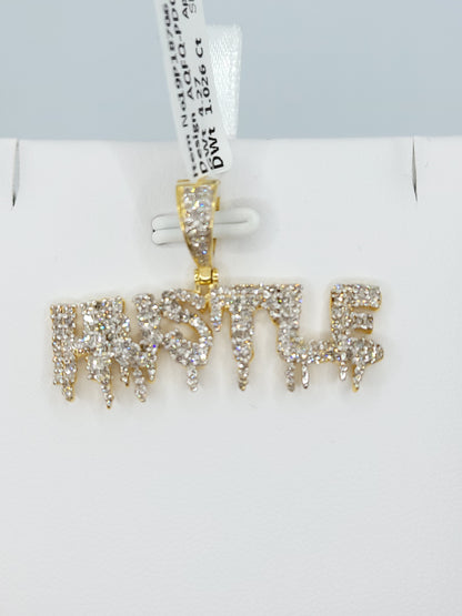 Hustle Diamond Pendant