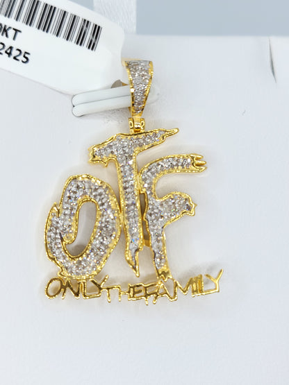 OTF - Only The Family Diamond Pendant