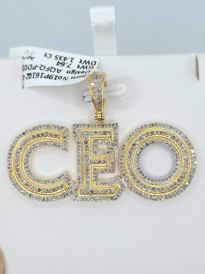 CEO Diamond Pendant