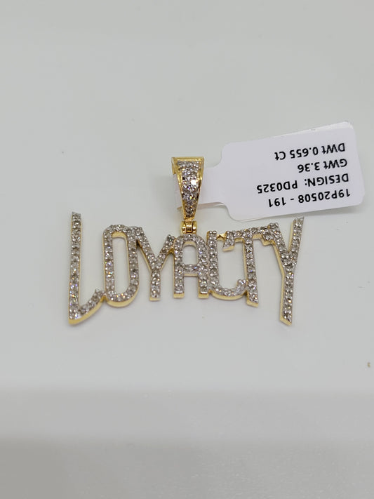 Loyalty Diamond Pendant
