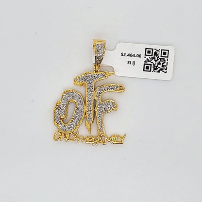 OTF - Only The Family Diamond Pendant