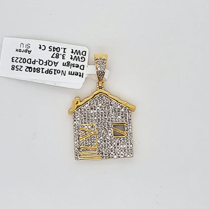 Trap House Diamond Pendant