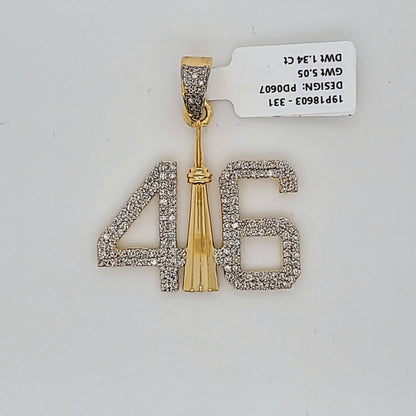416 Diamond Pendant