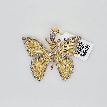 Butterfly Diamond Pendant