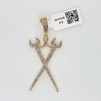 Tools Wrenchs Diamond Pendant