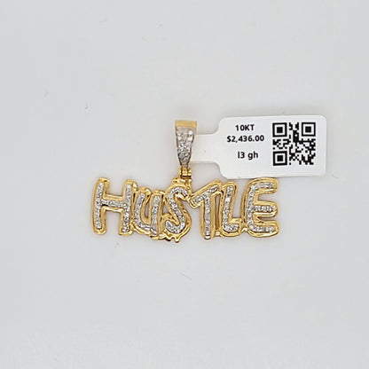 Hustle Diamond Pendant