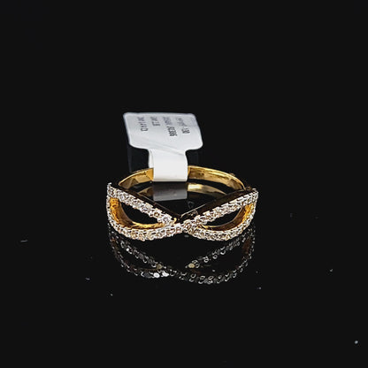 Infinity Ladies Diamond Ring