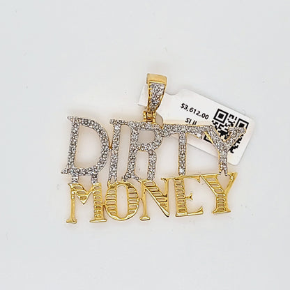 Dirty Money Diamond Pendant