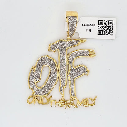 OTF - Only The Family Diamond Pendant