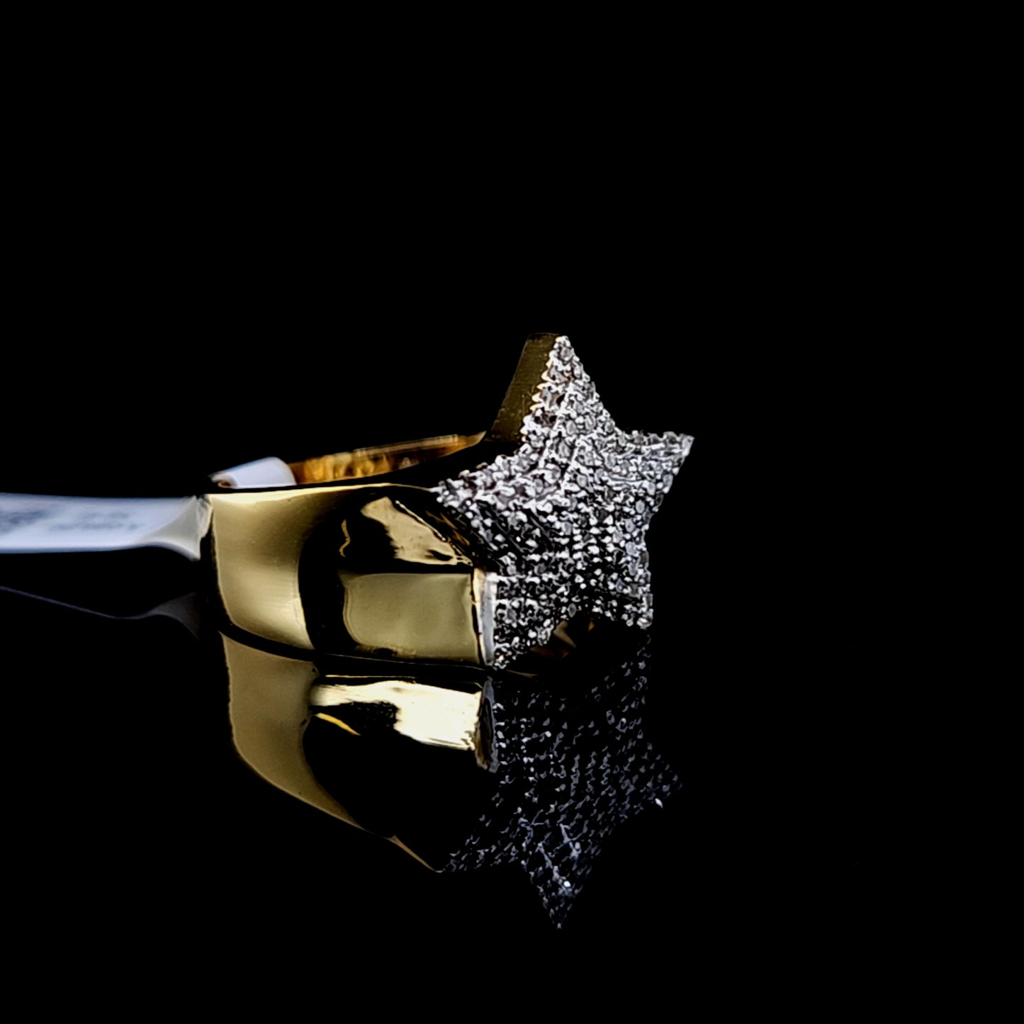 Star Mens Diamond Ring