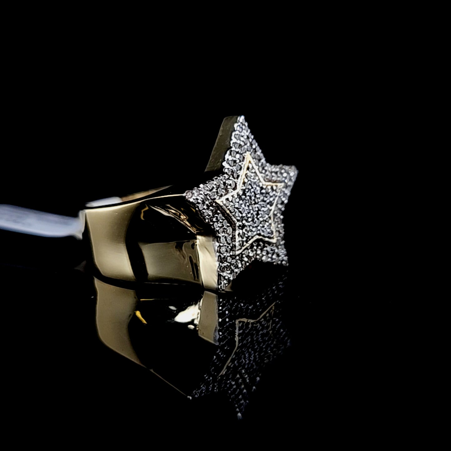 Star Mens Diamond Ring