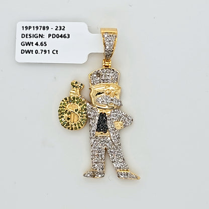 MoneyBag Diamond Pendant